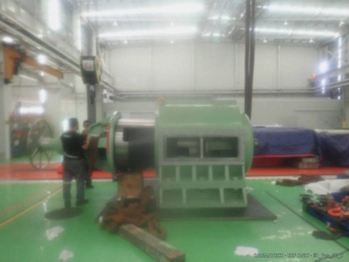Coated and final-inspected unit