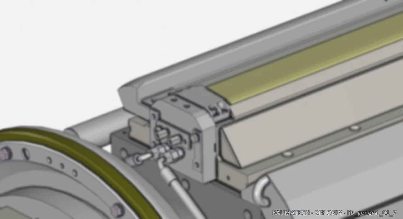 Nip loading element structure