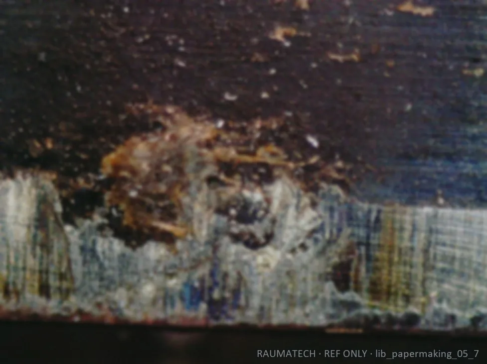 Thermal-spray build-up on eroded zone