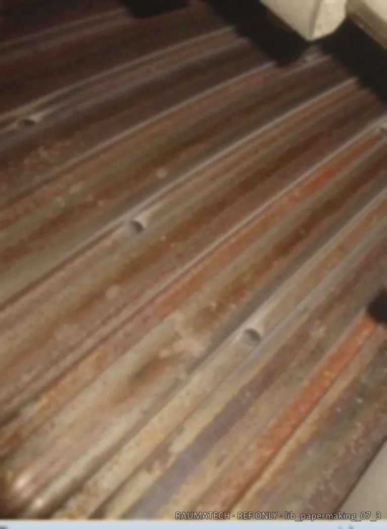 Corroded wet-side tube bundle